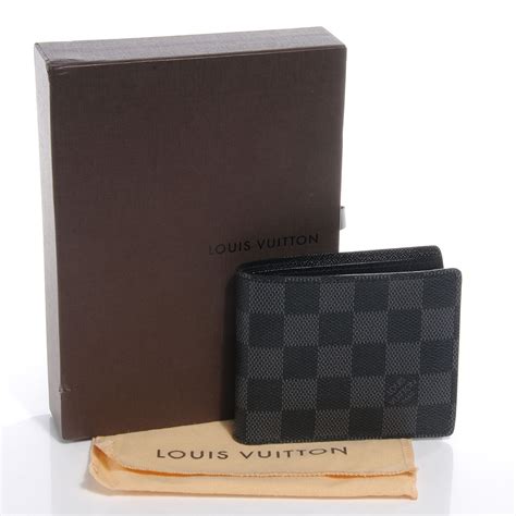 louis vuitton graphite wallet